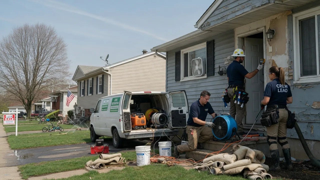 Flood Cleanup in Knapp, WI near me