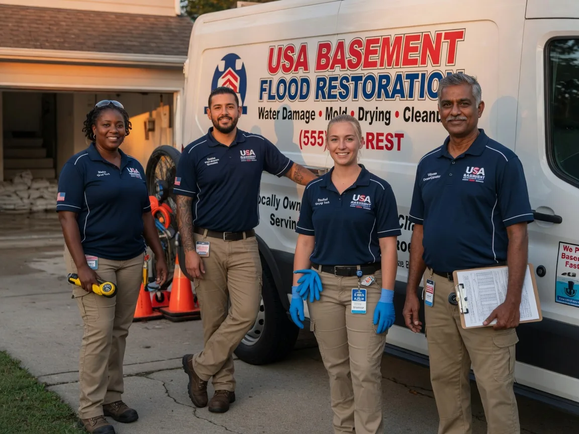 Basement Flood Cleanup company in Knapp, WI